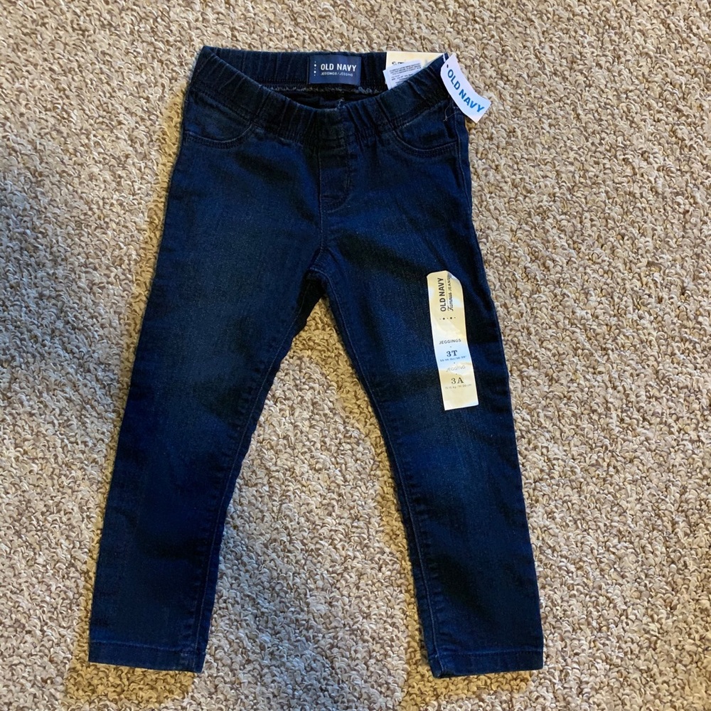 Old Navy Dark Blue Navy Jeggings 3T